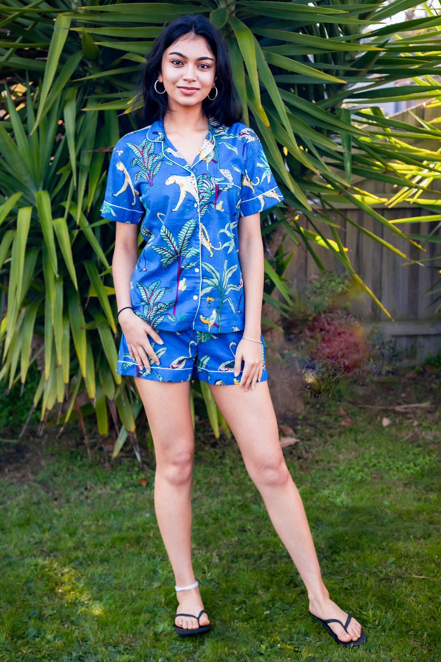 Sky Blue Jungle | Pyjama Set