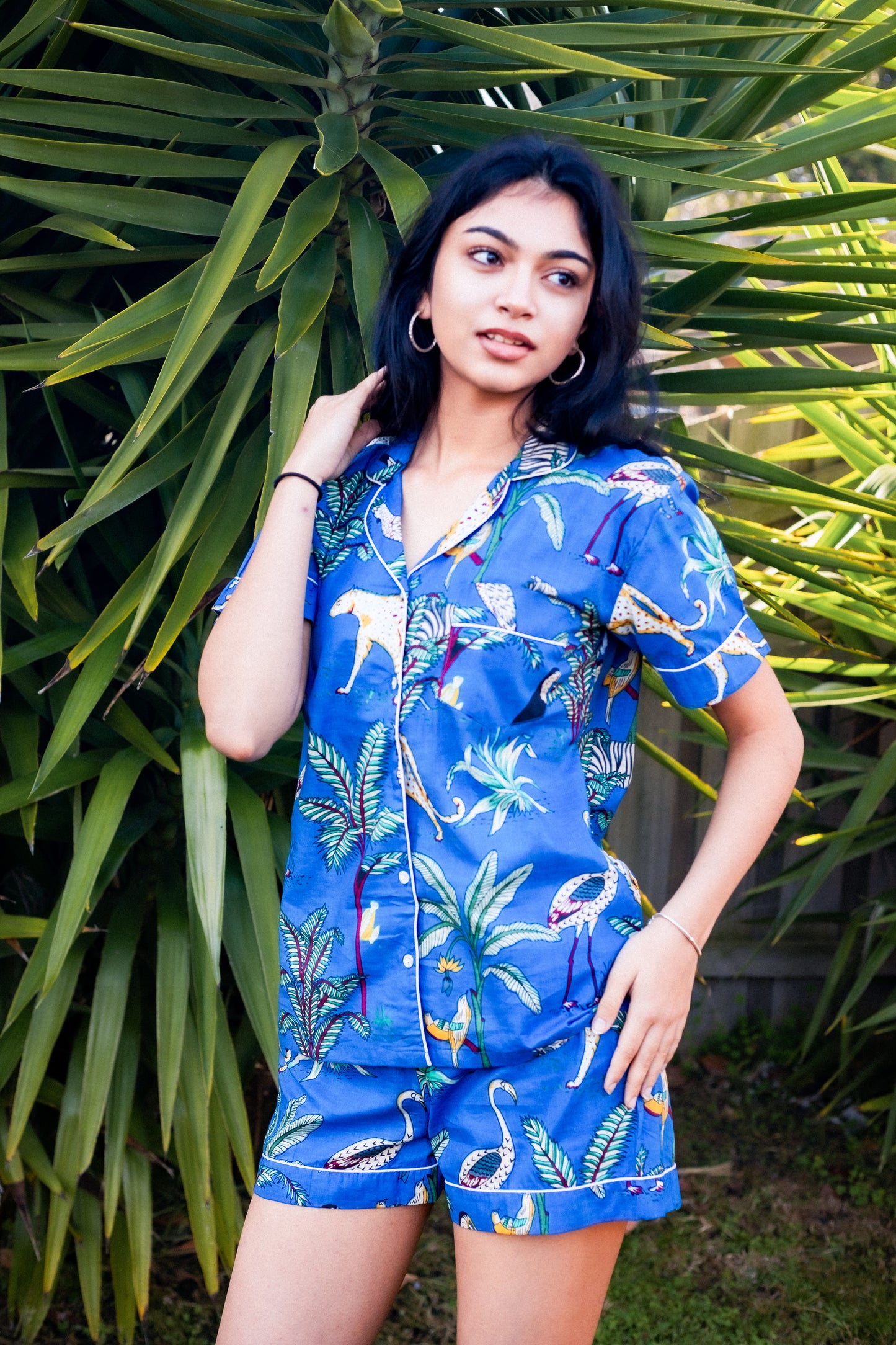 Sky Blue Jungle | Pyjama Set