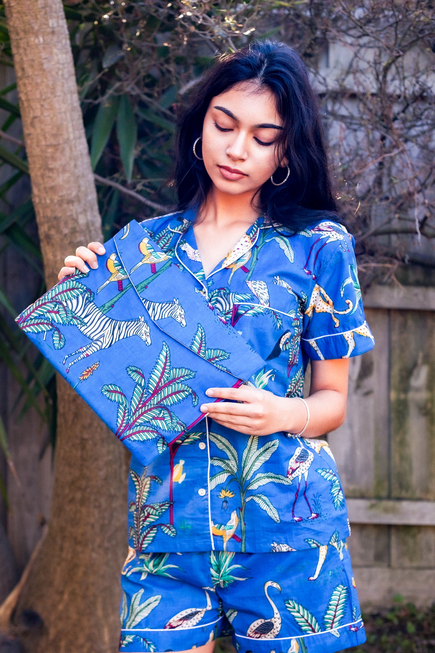Sky Blue Jungle | Pyjama Set