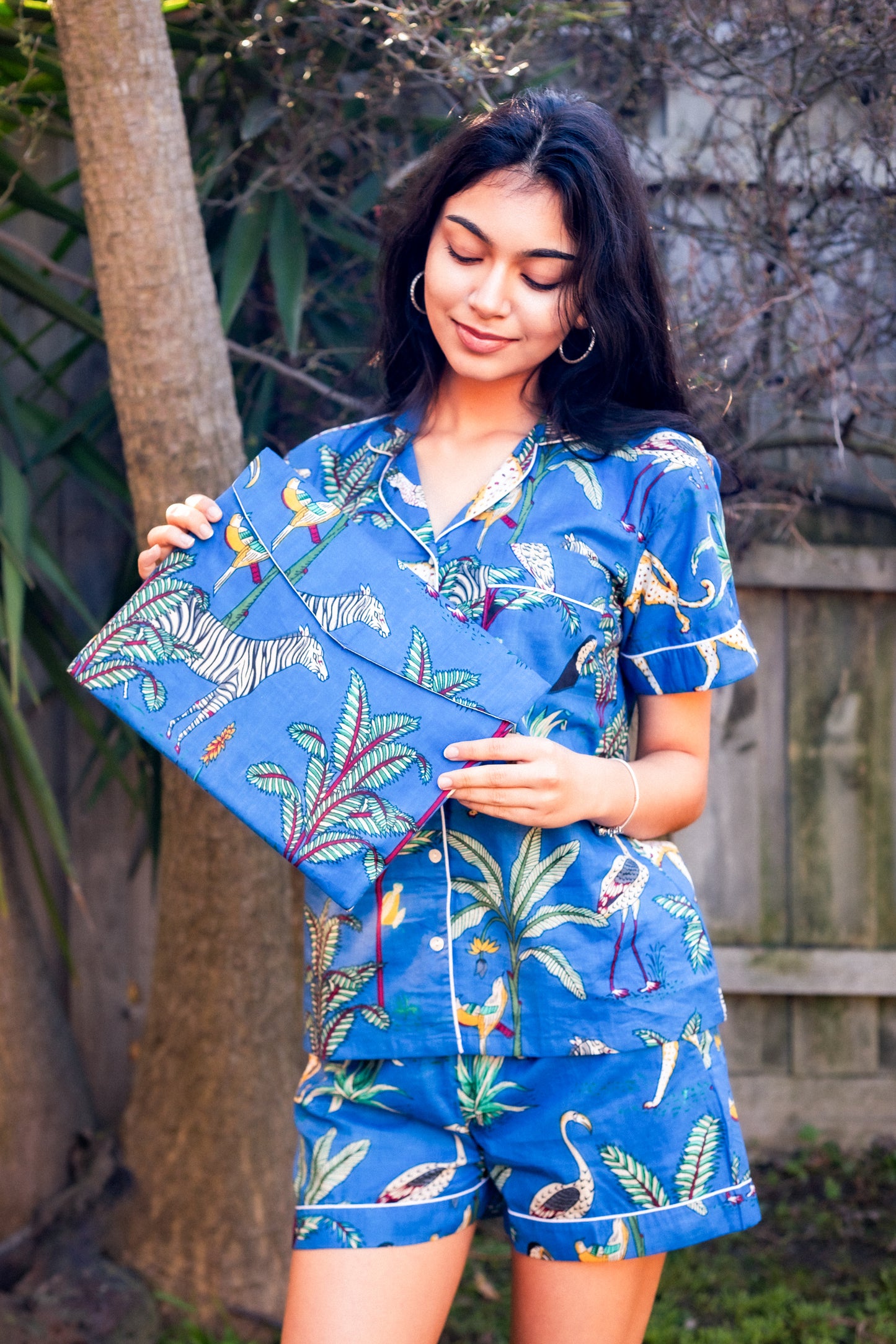 Sky Blue Jungle | Pyjama Set