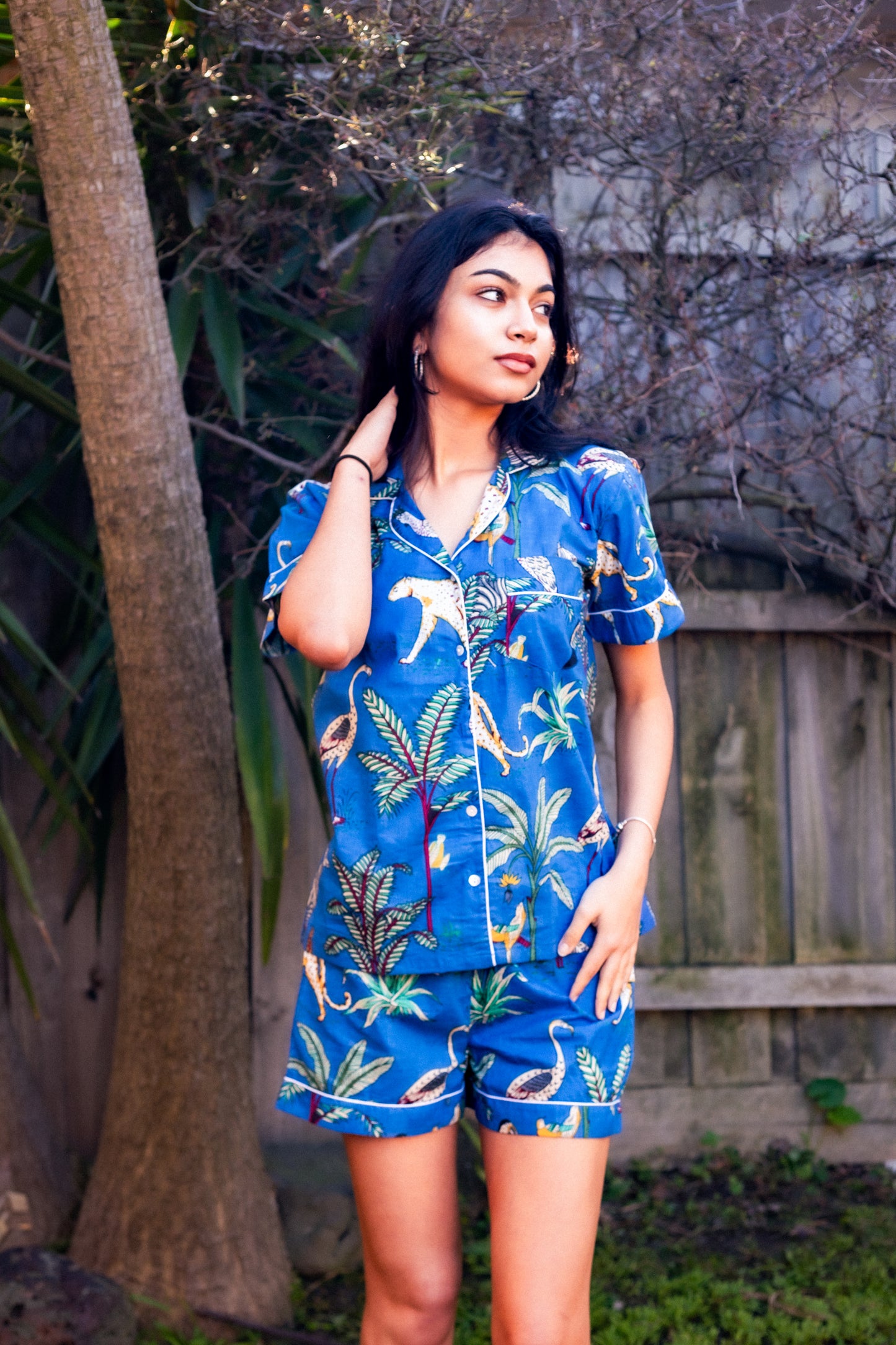 Sky Blue Jungle | Pyjama Set