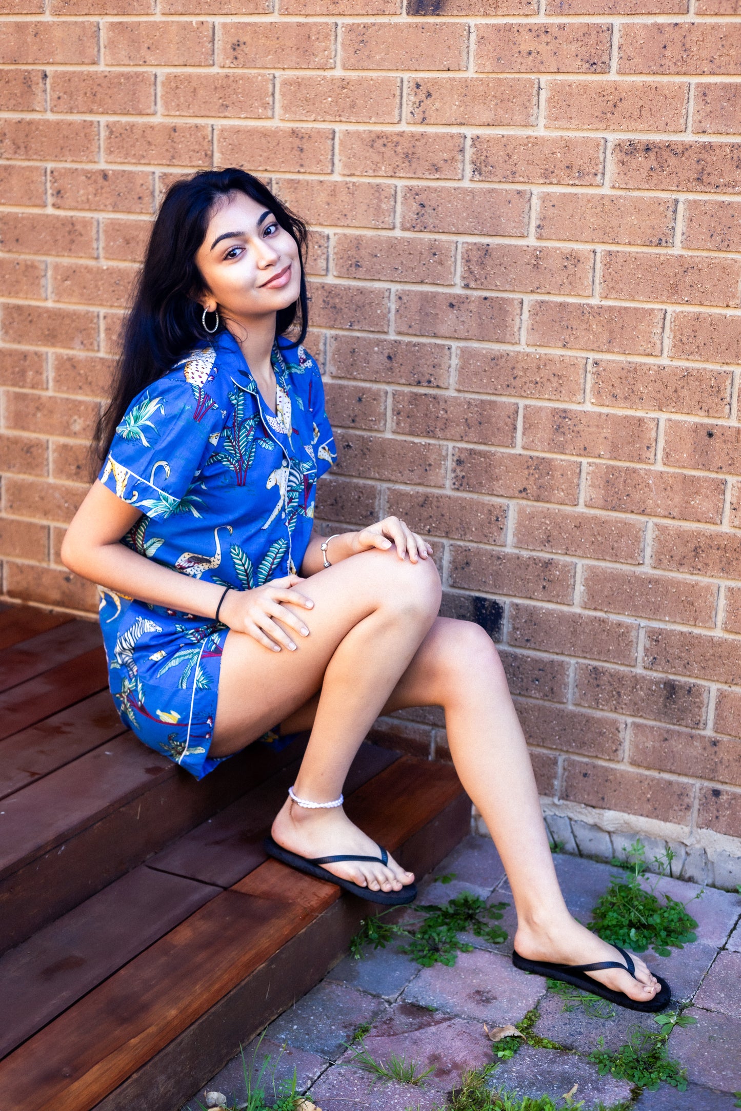 Sky Blue Jungle | Pyjama Set