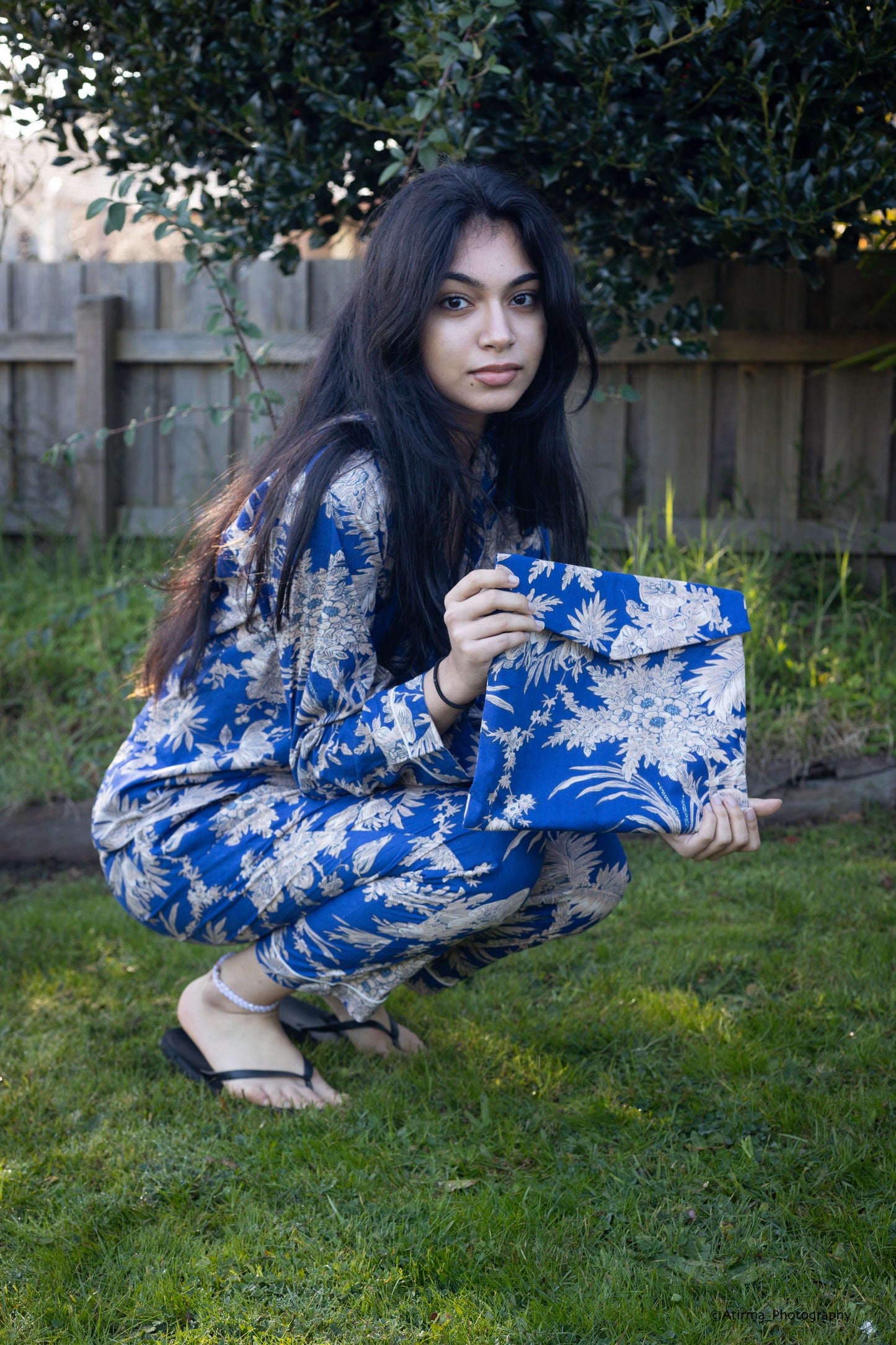 Neera | Royal Blue Pyjama Set