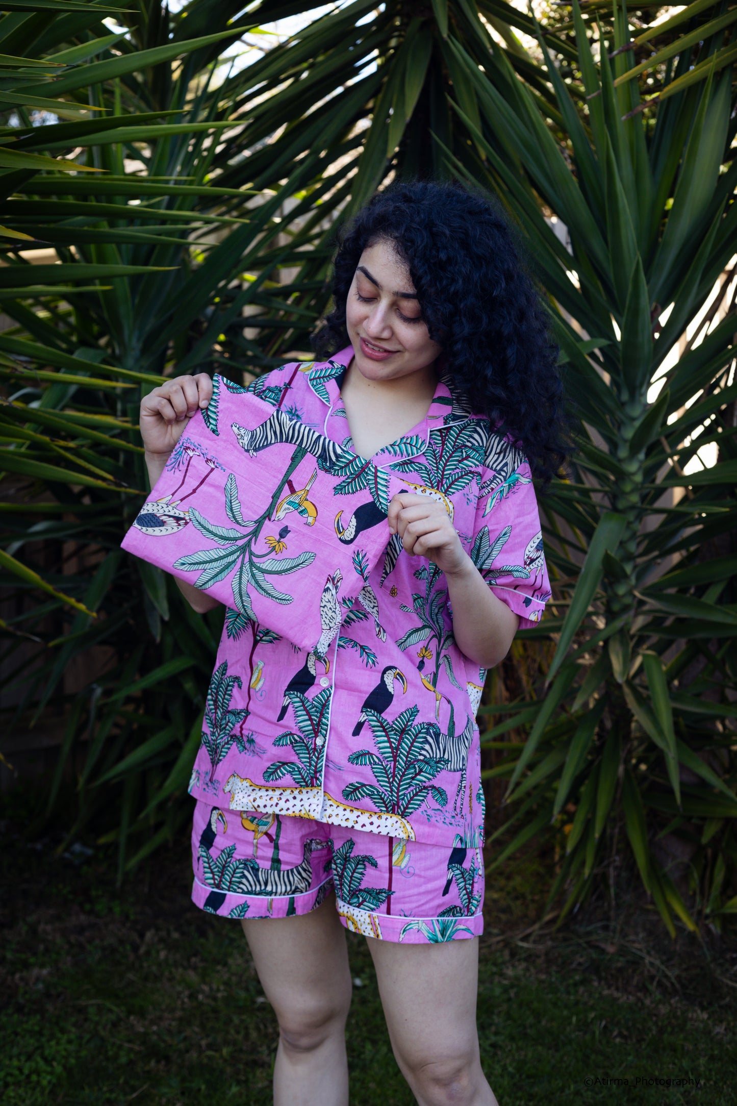 Baby Pink Jungle | Pyjama Set