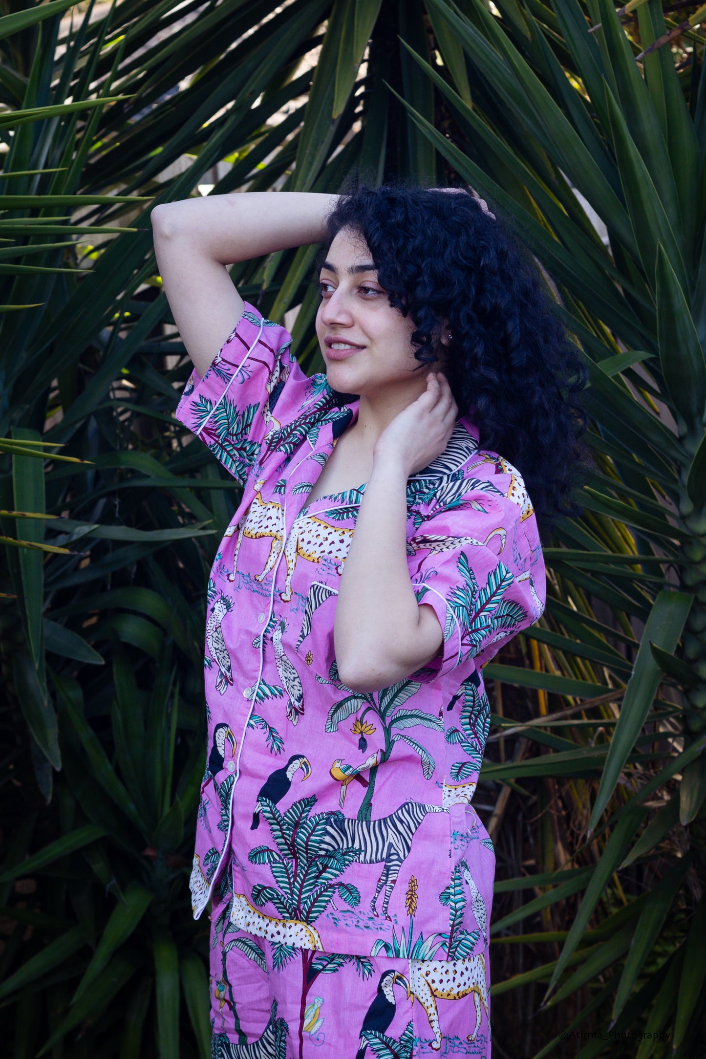 Baby Pink Jungle | Pyjama Set