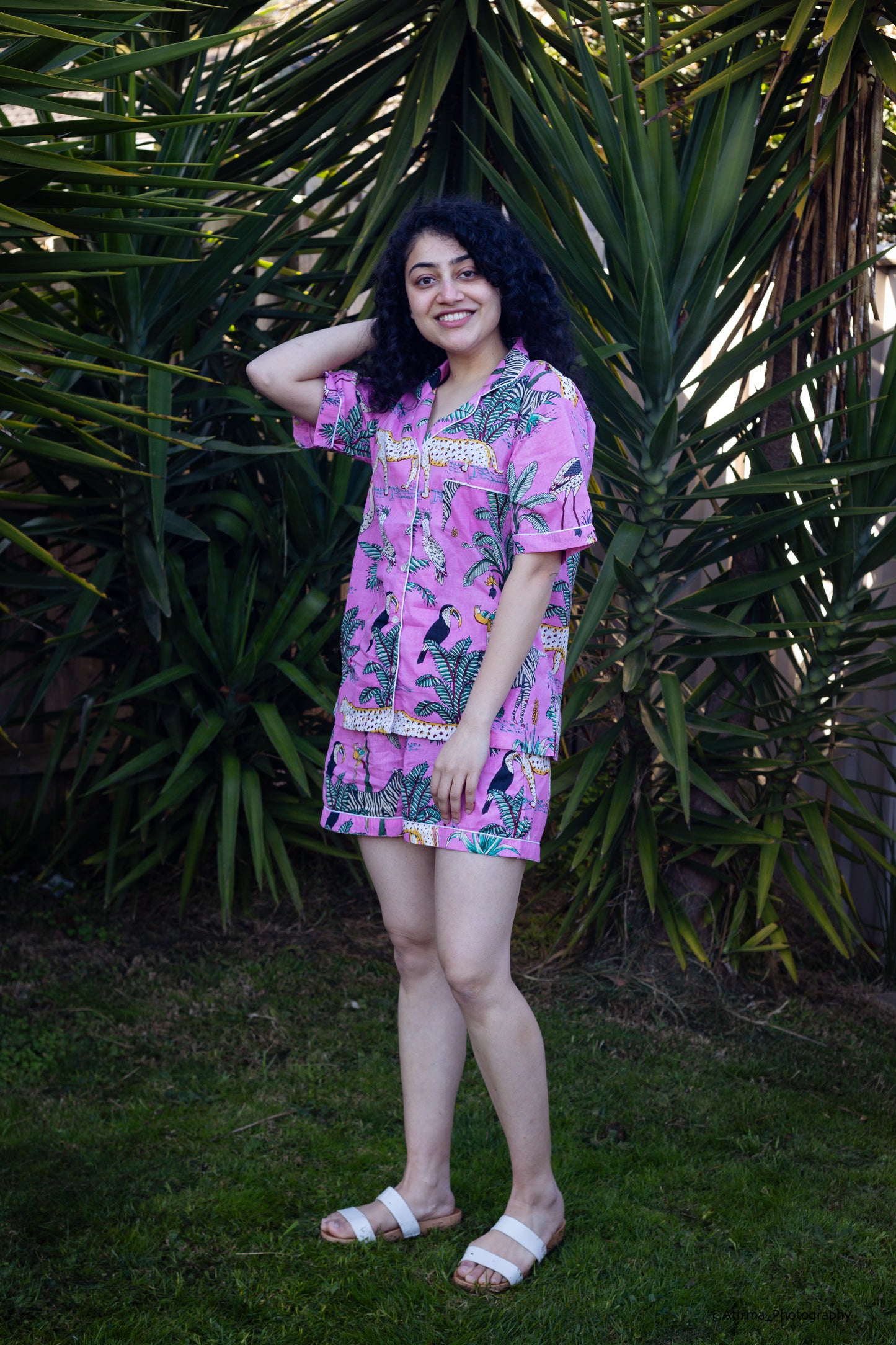 Baby Pink Jungle | Pyjama Set