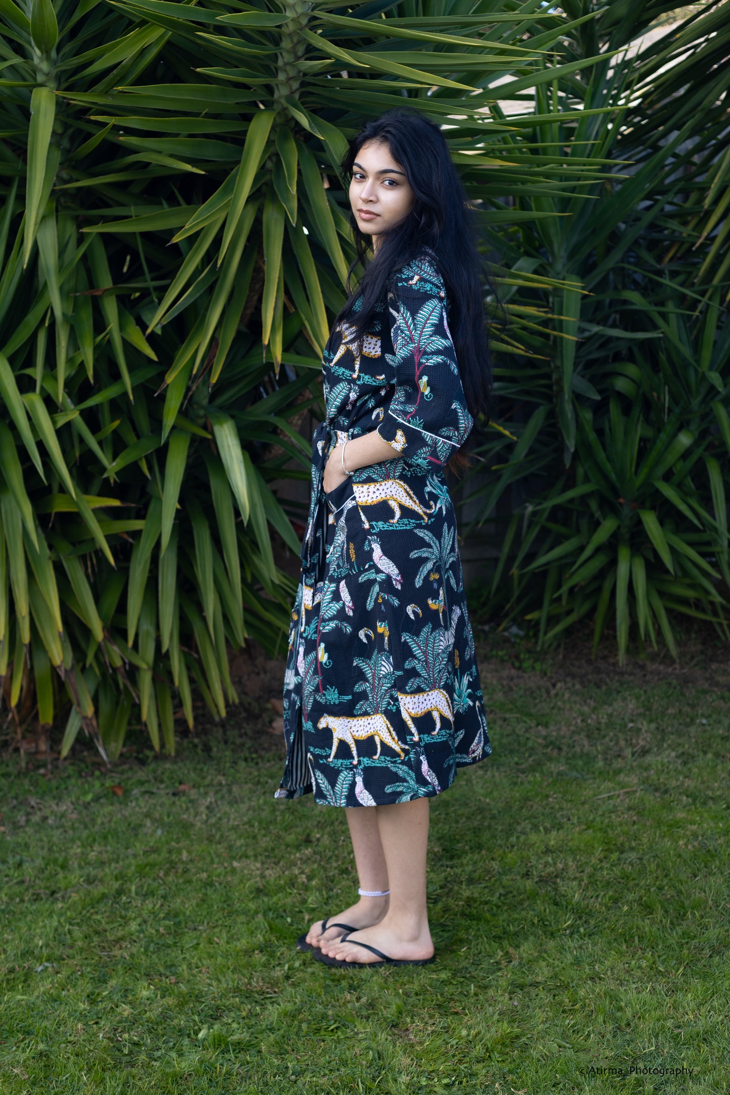 Jatayu ~ Double lined Kimono / Robe
