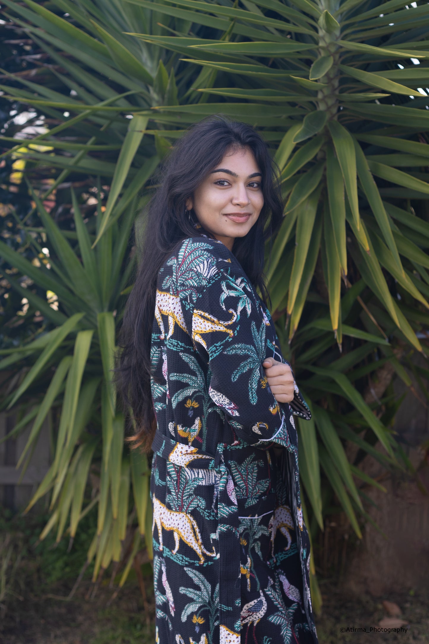 Jatayu ~ Double lined Kimono / Robe