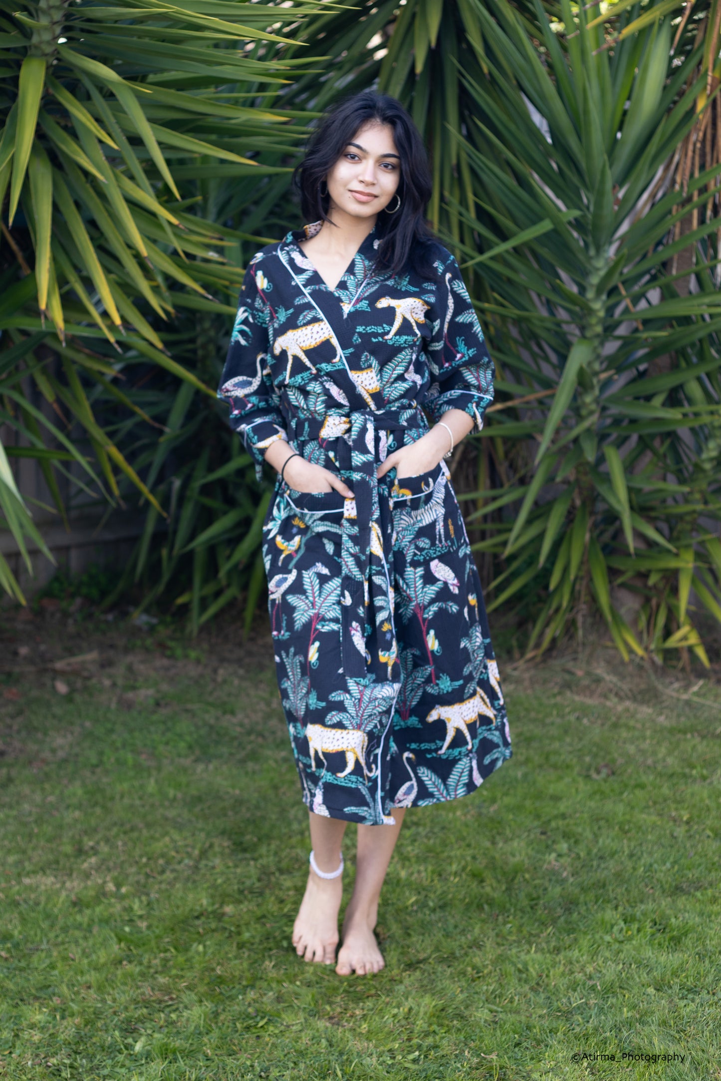 Jatayu ~ Double lined Kimono / Robe