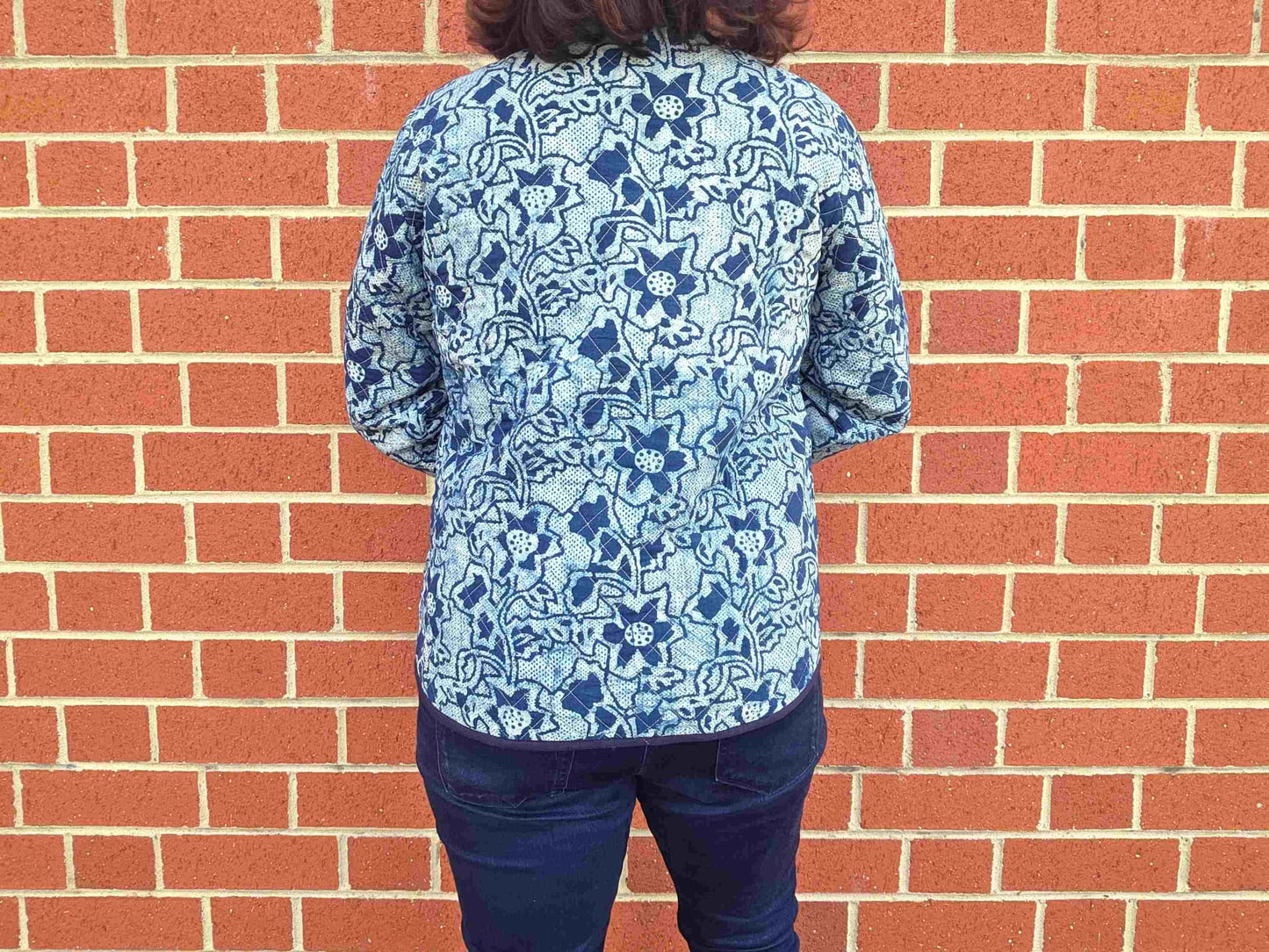 Indya ~ 3 | Indigo Vintage Style | Quilted Cotton Jacket