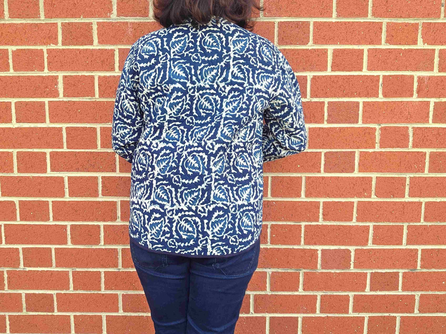 Indya ~ 4 | Indigo Vintage Style | Quilted Cotton Jacket