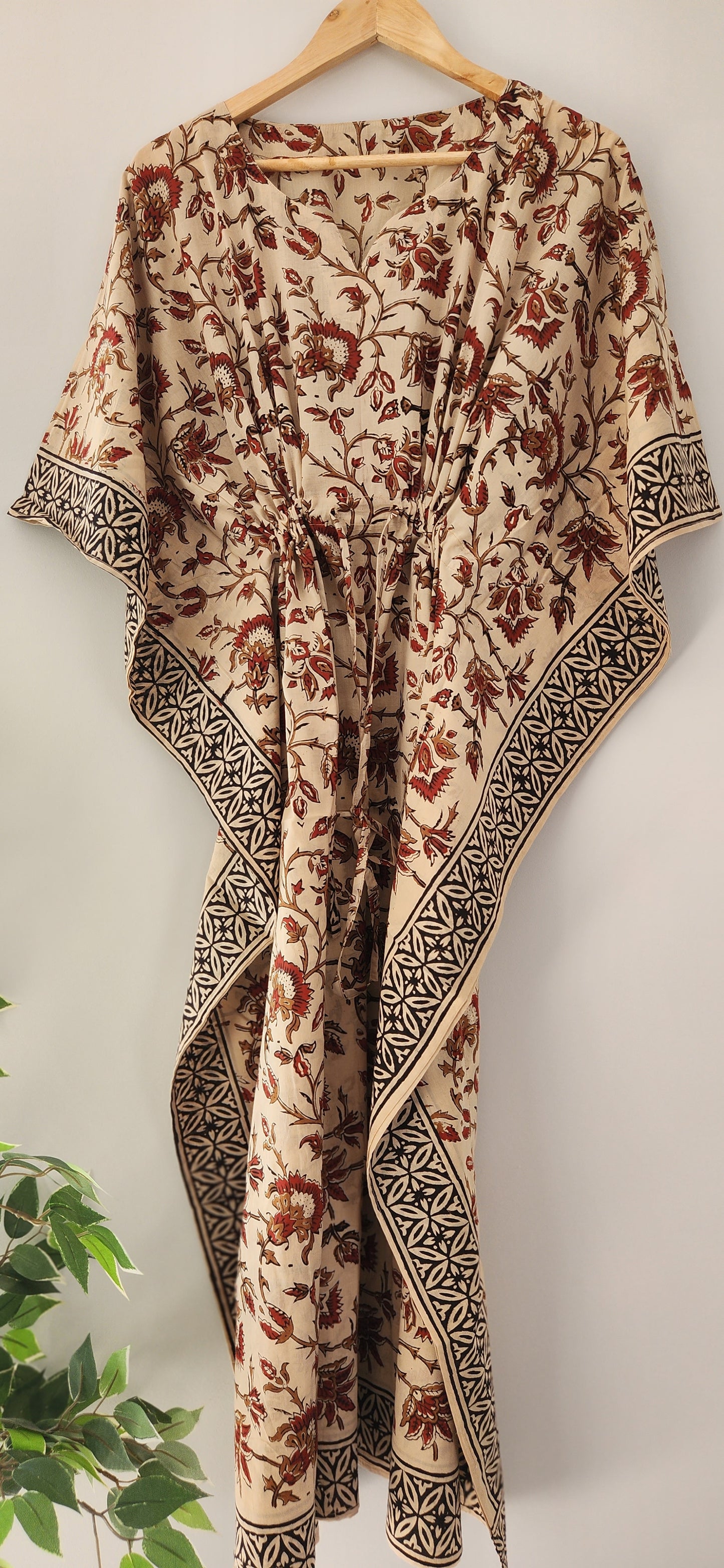 Ira | Bagru print Kaftan