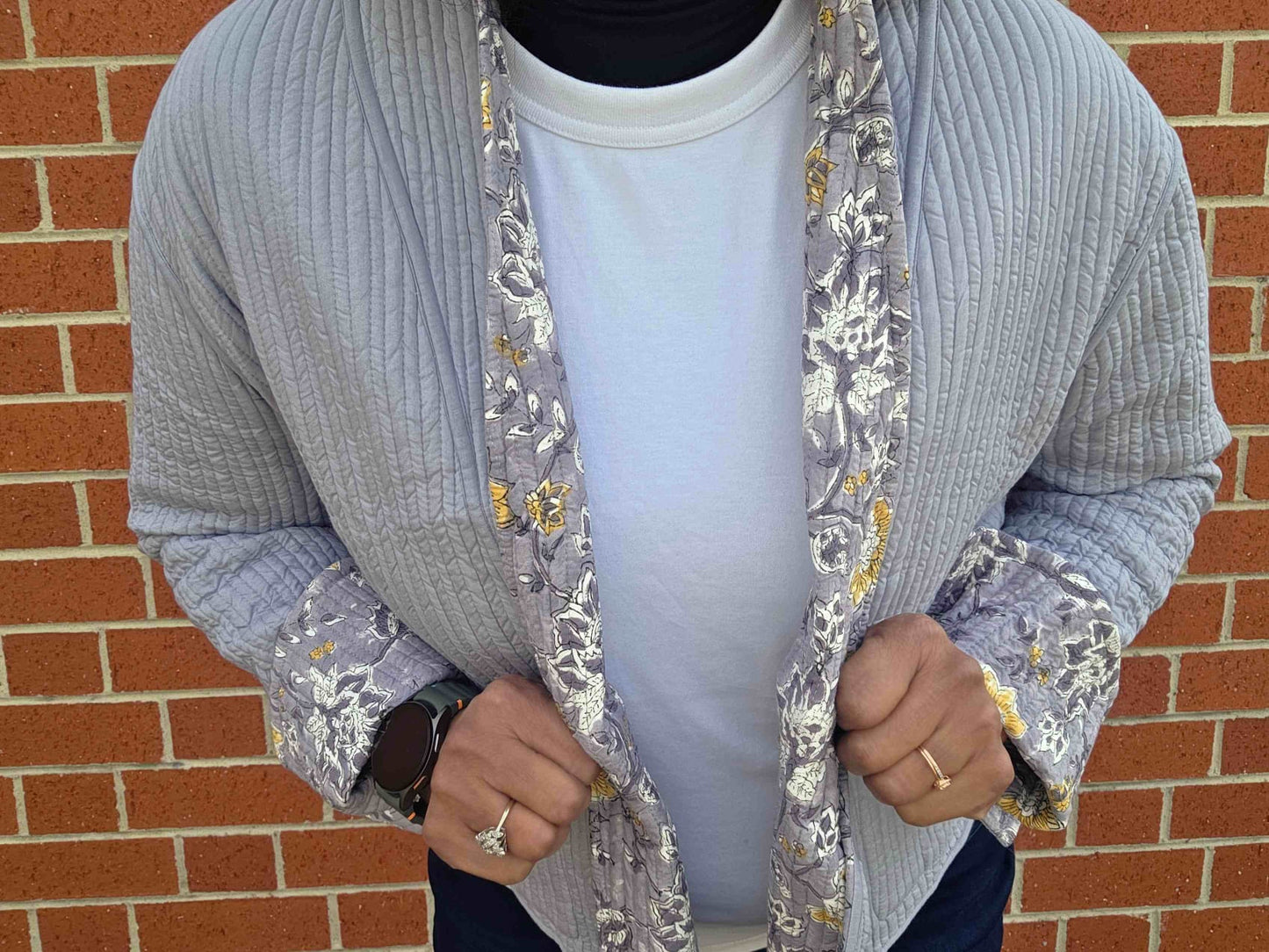 Vrinda | Reversible Cotton Quilted Jacket