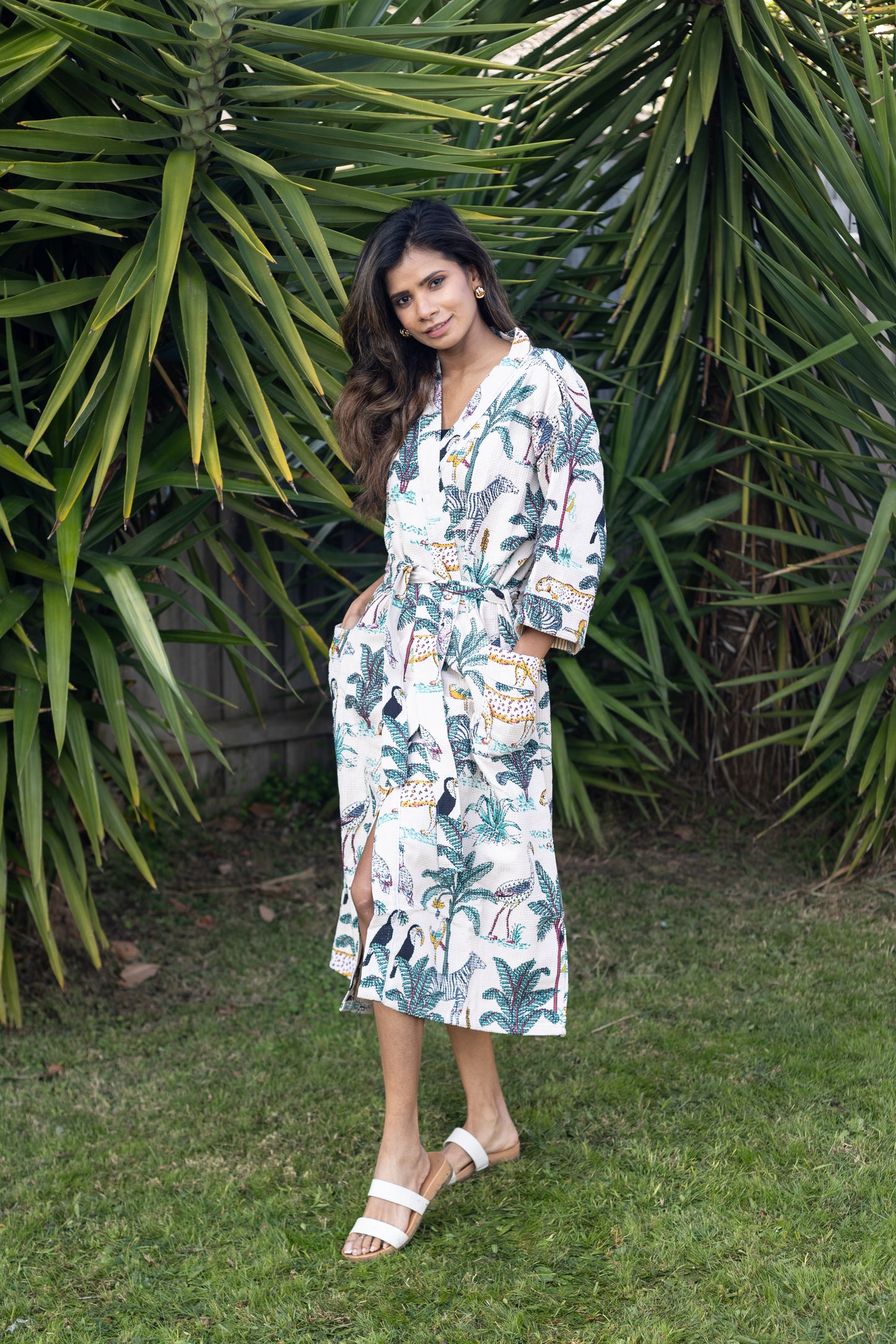 Hiran ~ Double lined Kimono / Robe