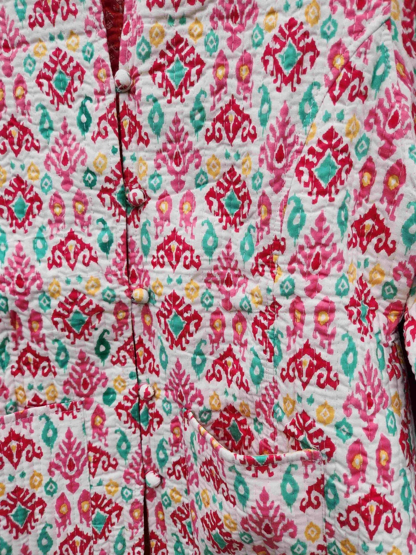 Jaanvi | Reversible Quilted Cotton Jacket