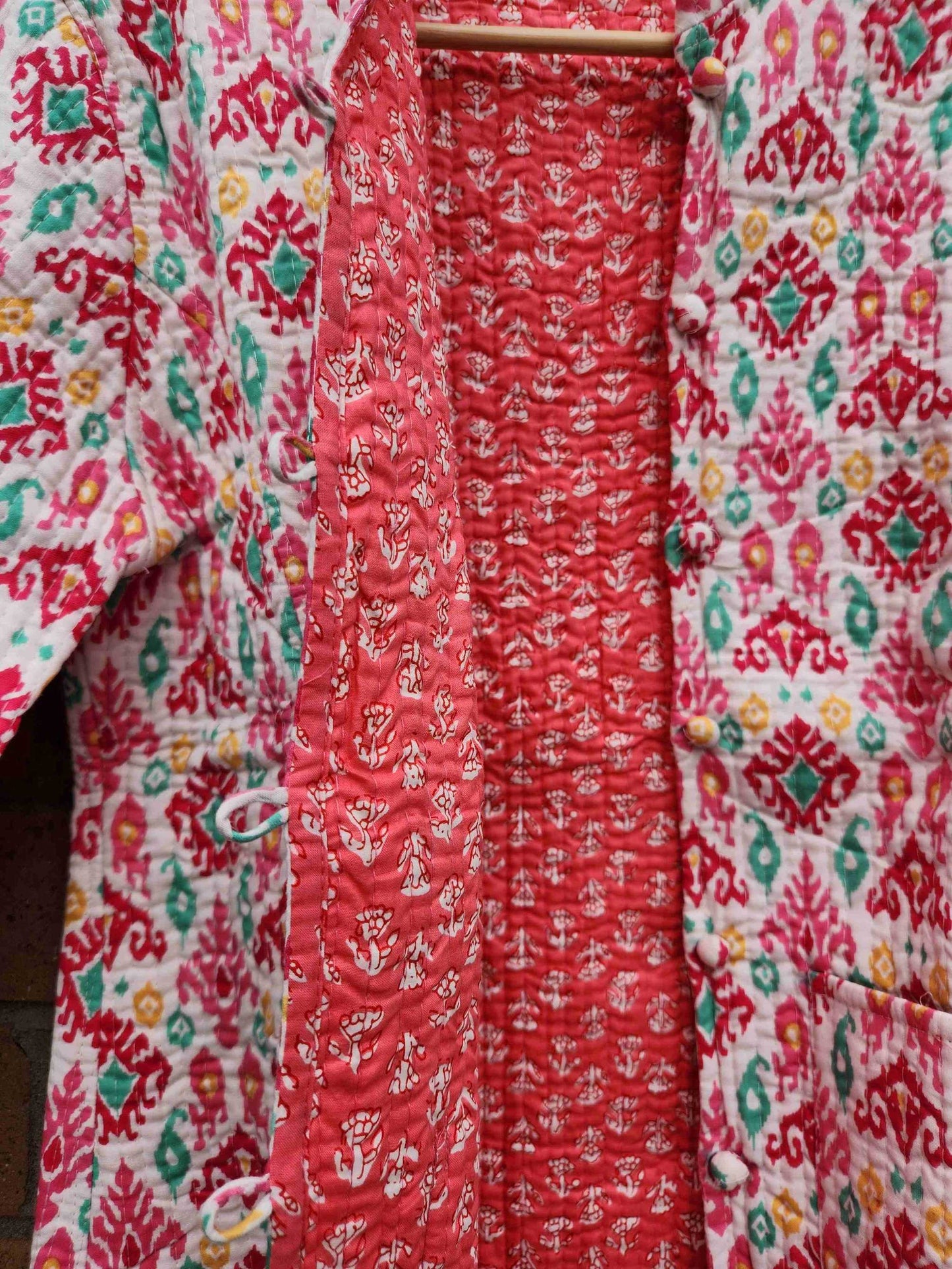 Jaanvi | Reversible Quilted Cotton Jacket