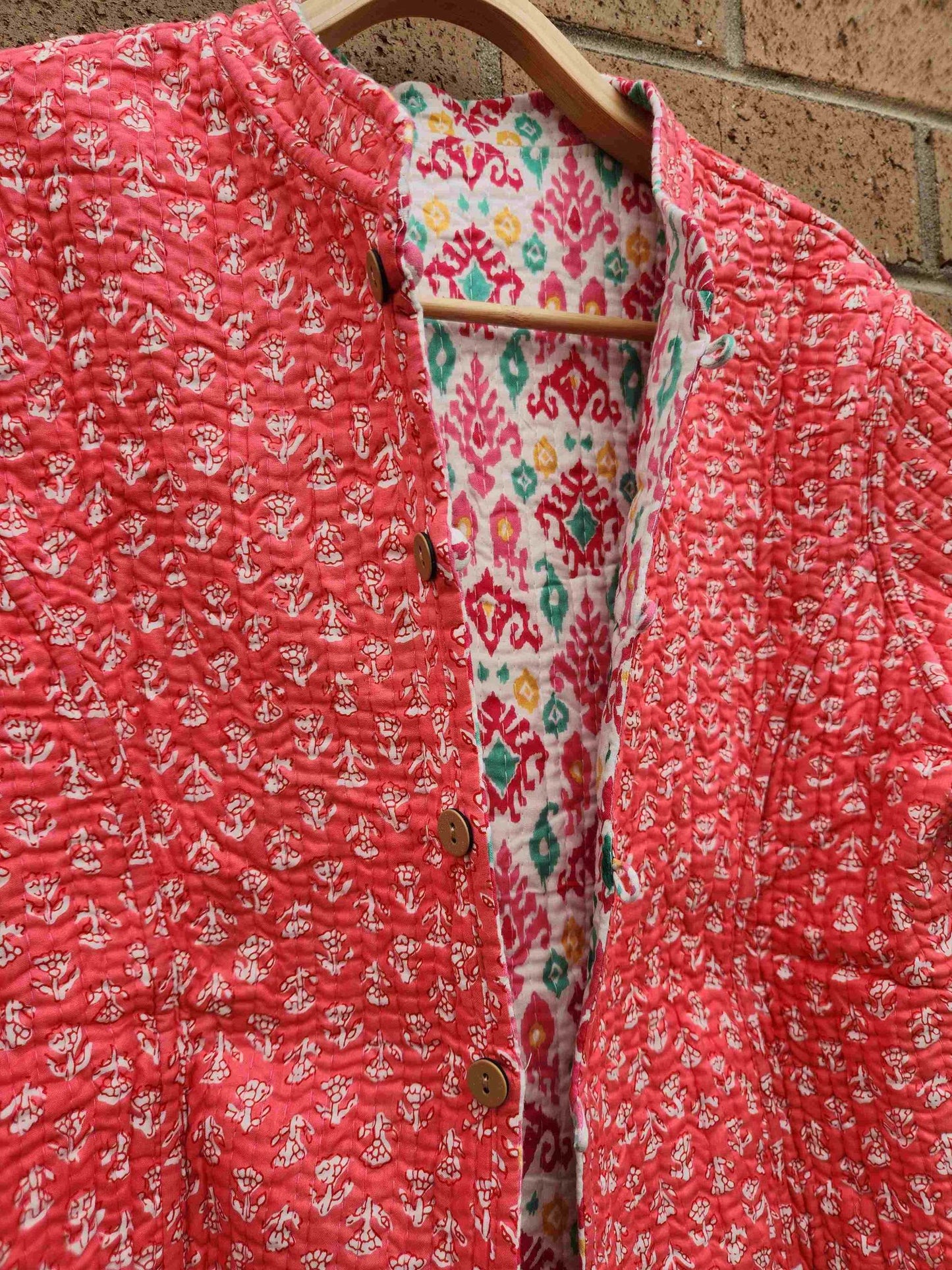 Jaanvi | Reversible Quilted Cotton Jacket