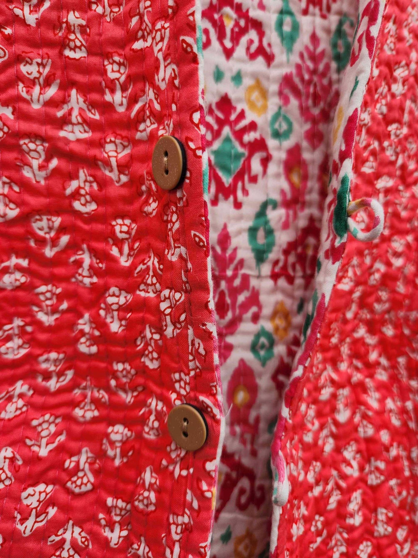 Jaanvi | Reversible Quilted Cotton Jacket