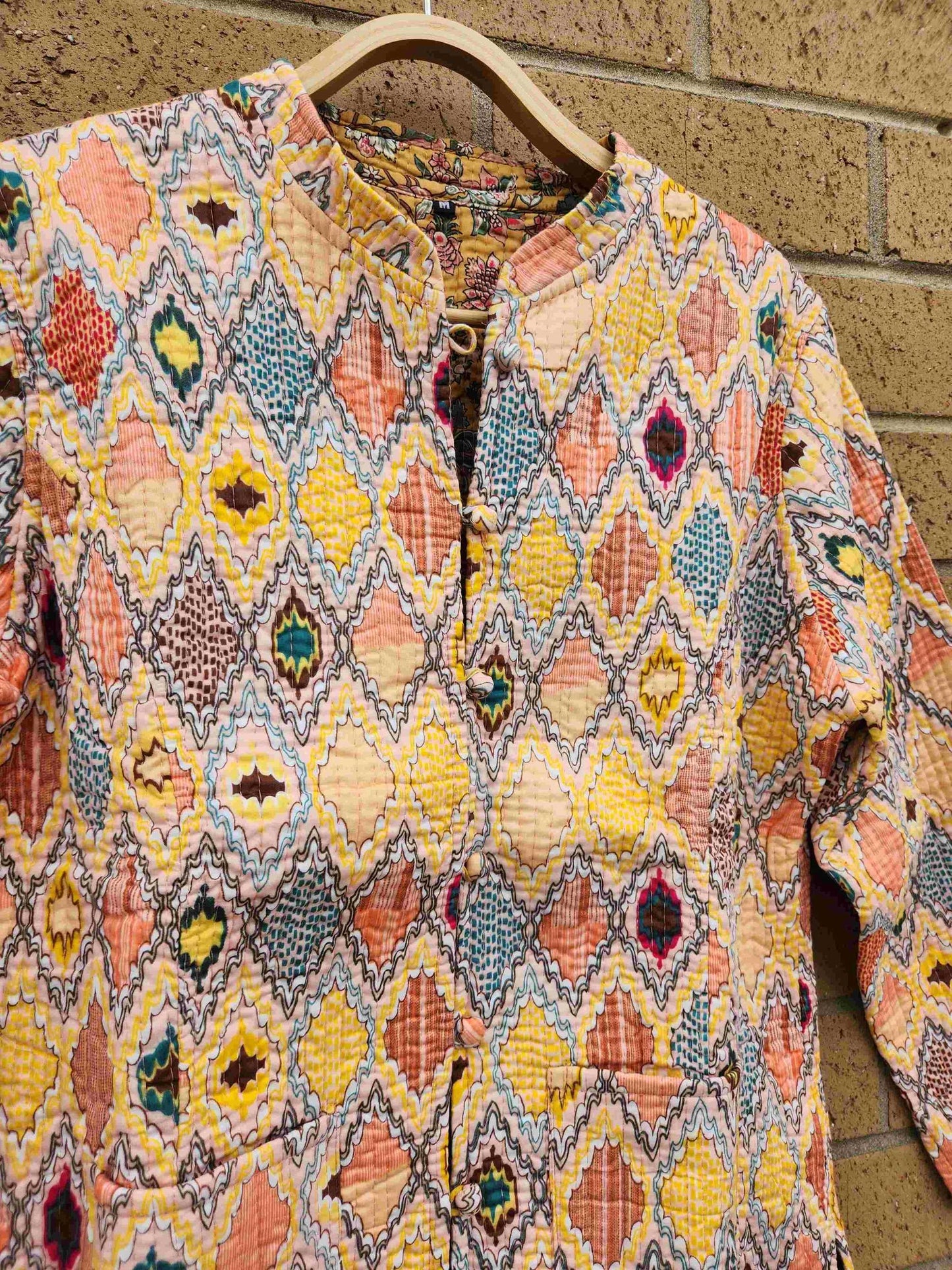Saanvi | Reversible Quilted Cotton Jacket