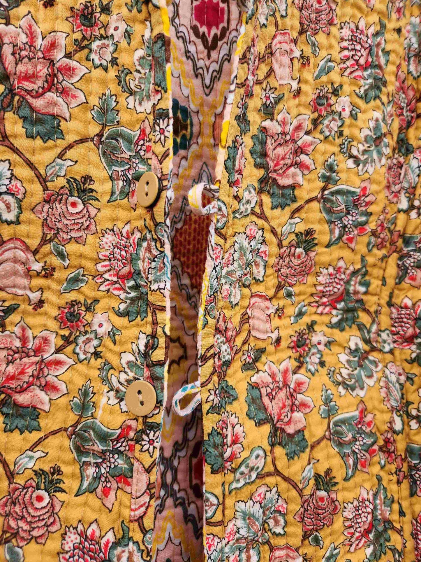 Saanvi | Reversible Quilted Cotton Jacket