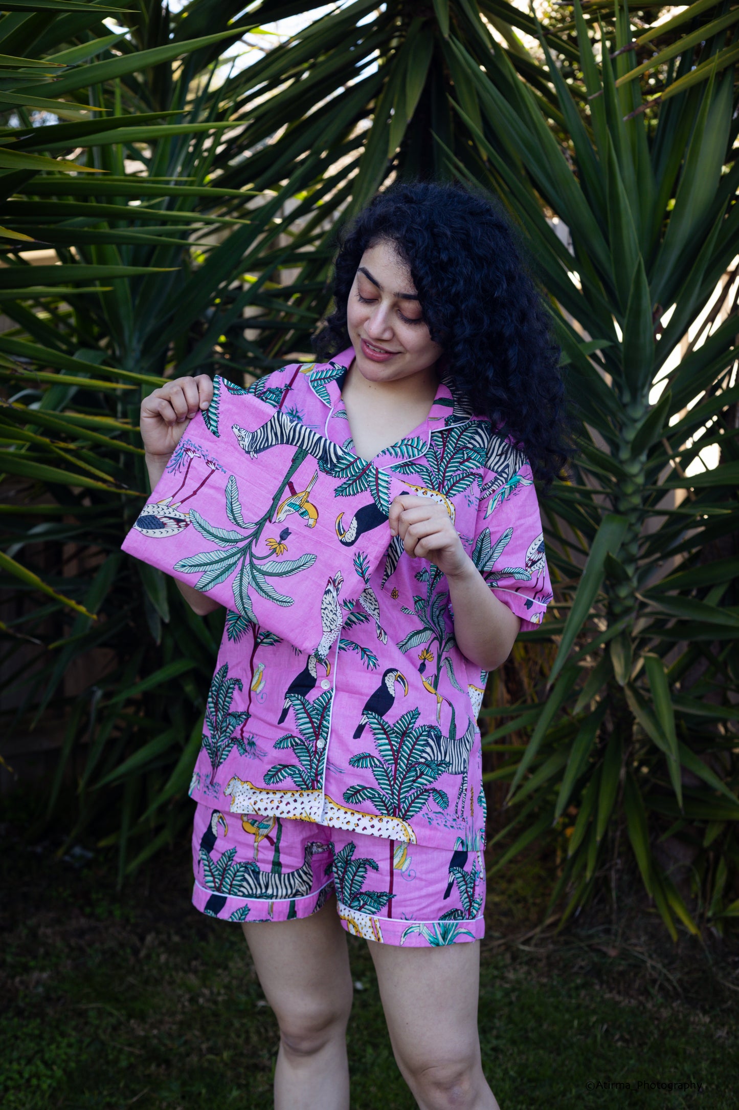 Light Pink Jungle | Pyjama Set