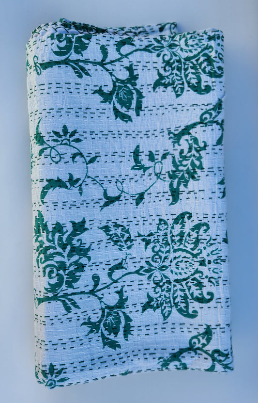 Mishka Kantha Bedspread