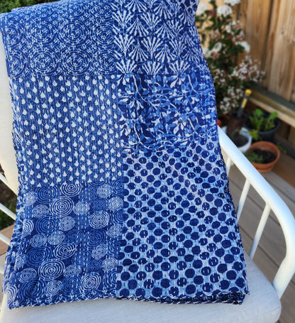 Nyra Kantha Bedspread