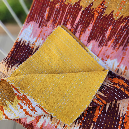 Nalini | Kantha Bedspread