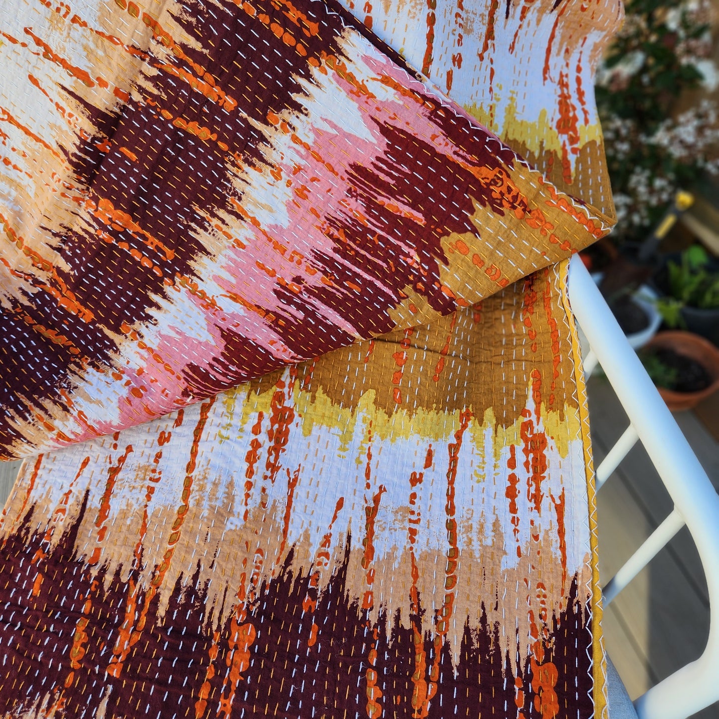 Nalini | Kantha Bedspread