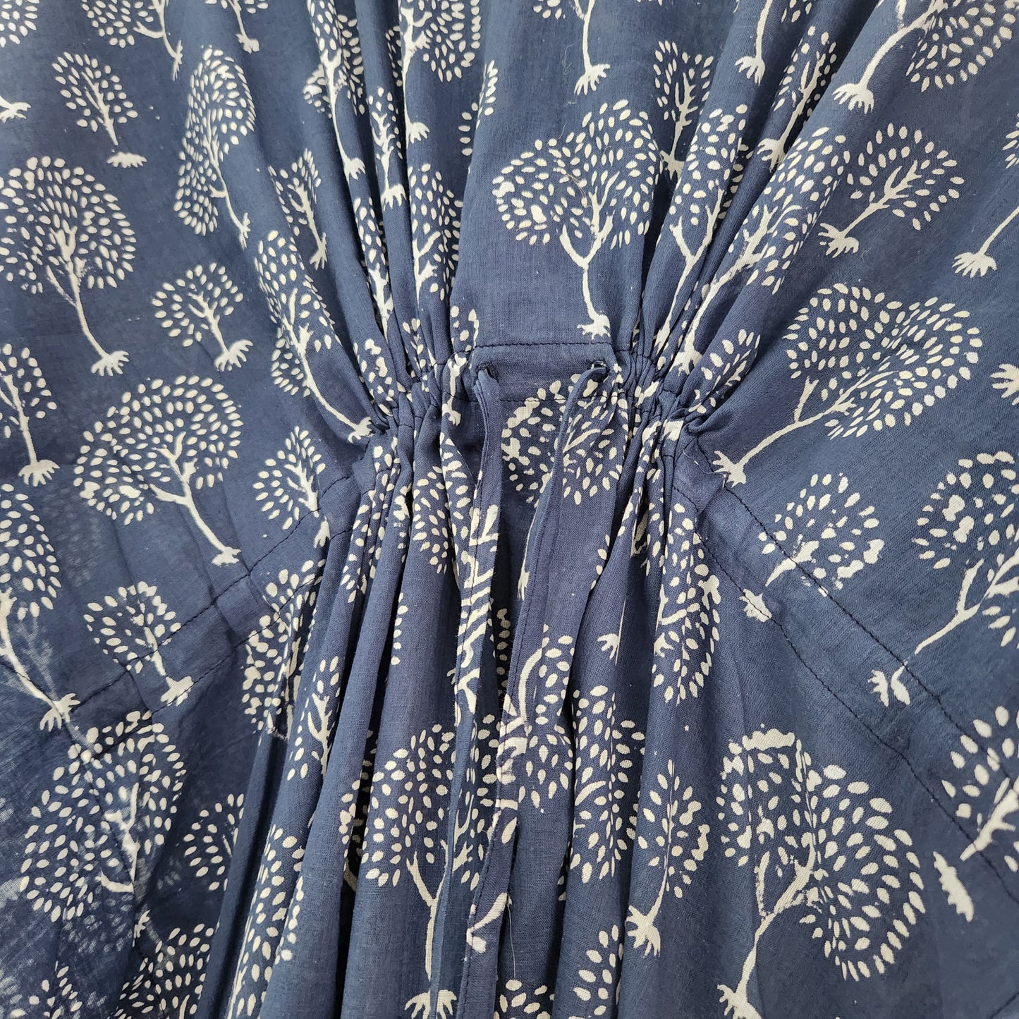 Indigo Bodhi Tree Kaftan