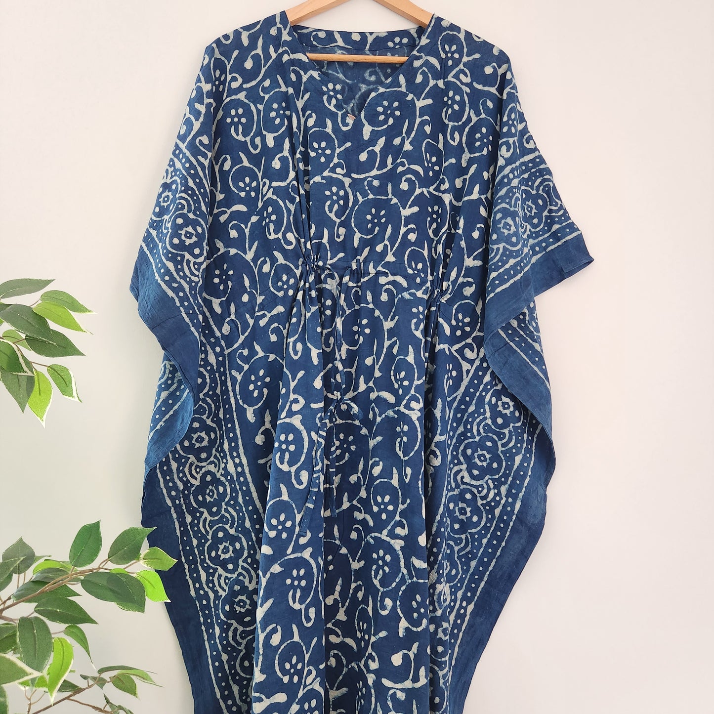 Indigo Serenity Kaftan