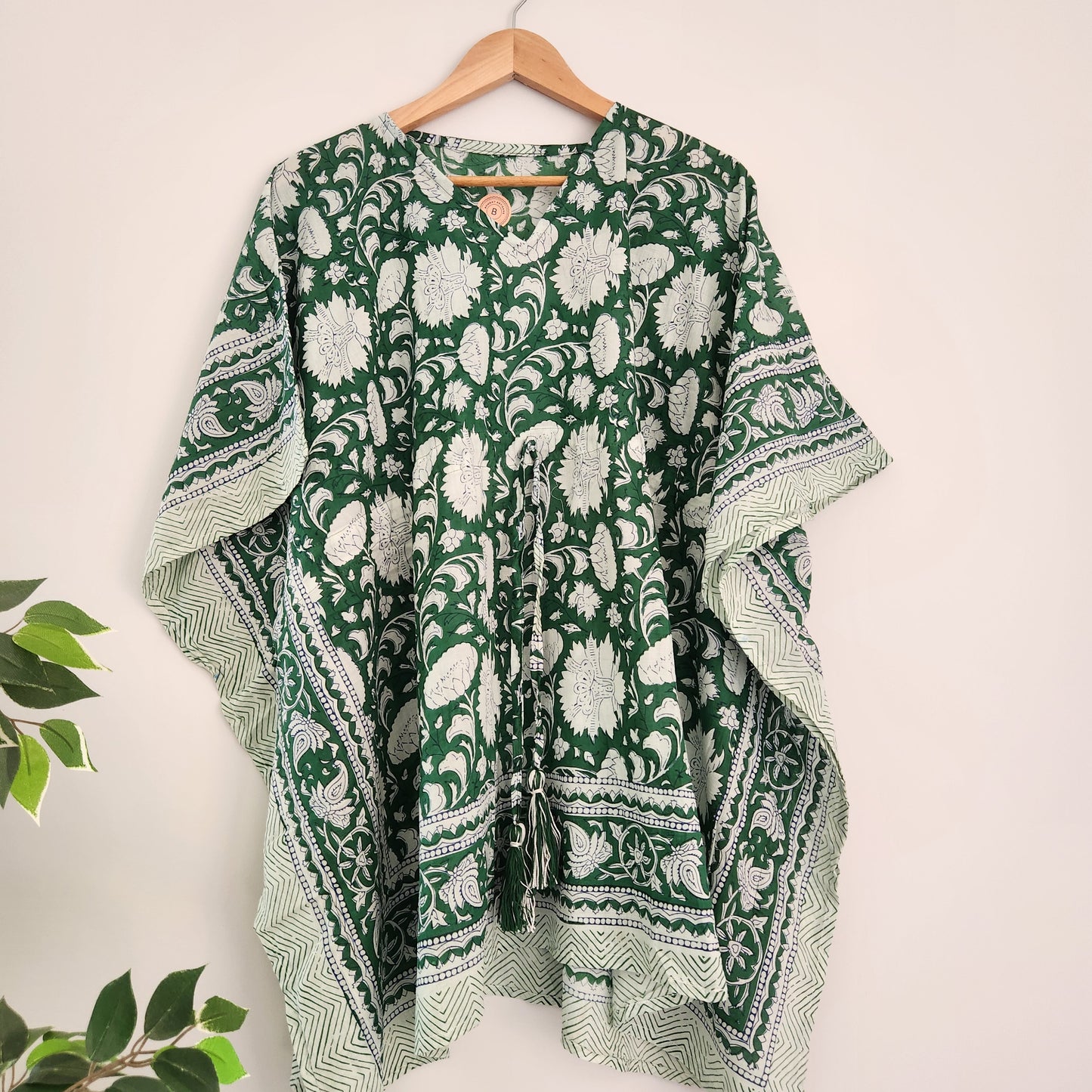 Green sanctuary Kaftan