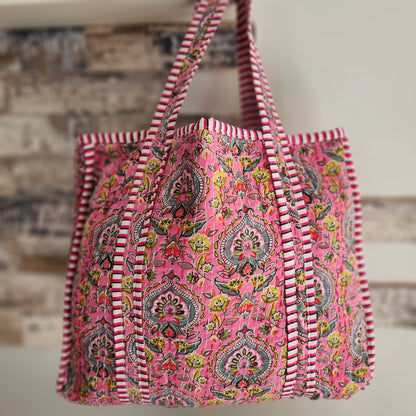 Mala | Kantha Tote Bag