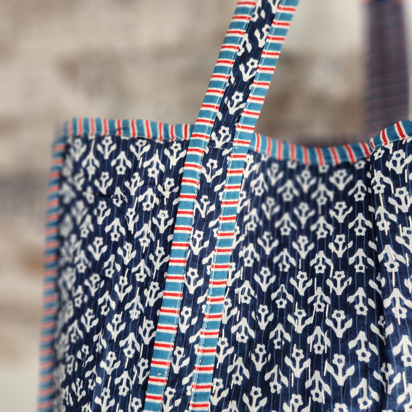 Veera | Kantha Tote Bag