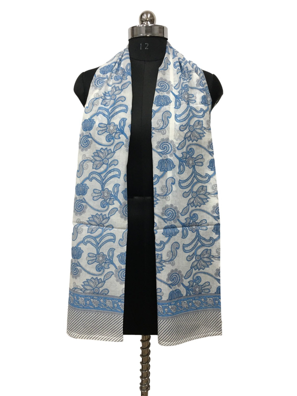 Veena ~ Indian Cotton Scarf