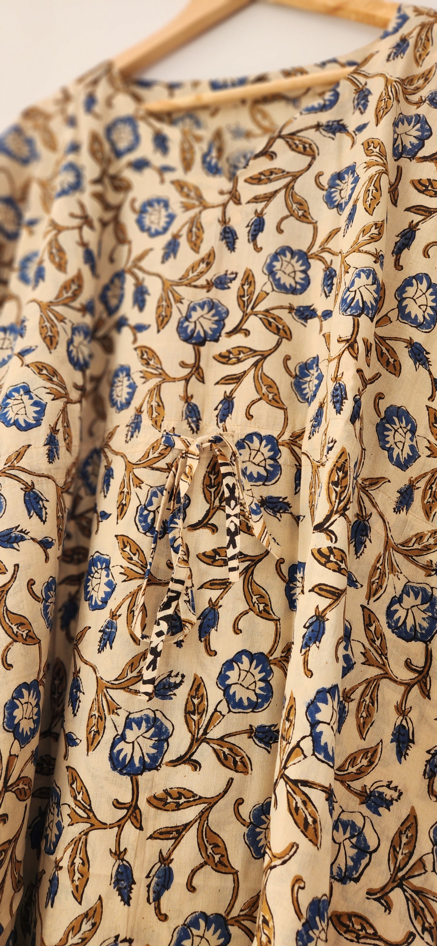 Divya | Bagru print Kaftan