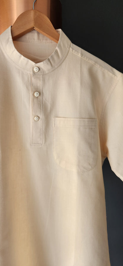 Govind | Khadi Men's Kurta | Collared Top