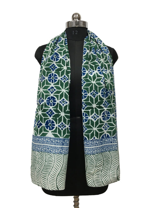 Veena ~ Indian Cotton Scarf