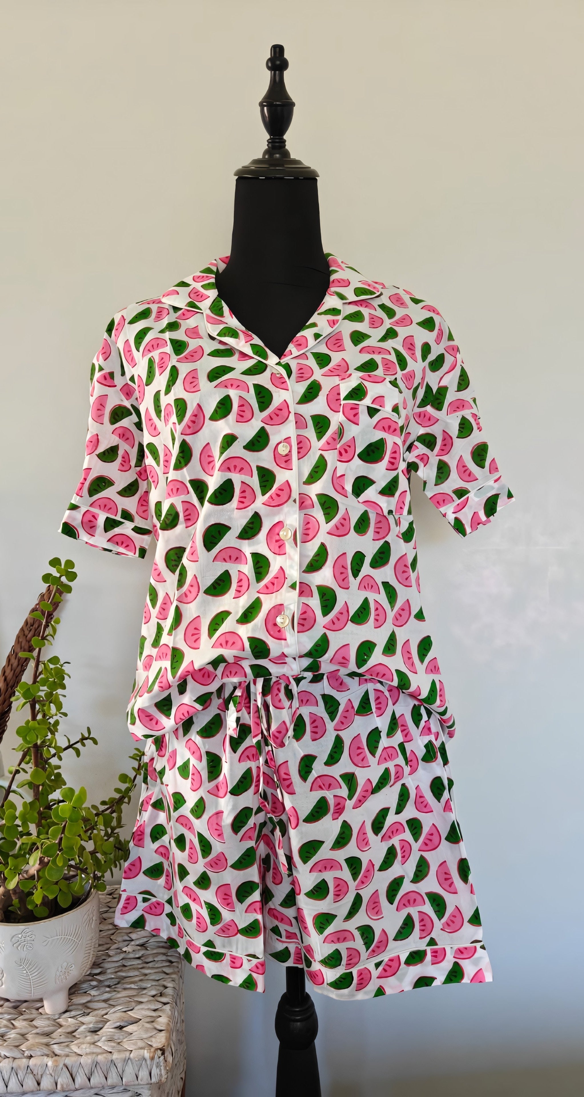 Watermelon | Unisex Cotton Pyjama Set