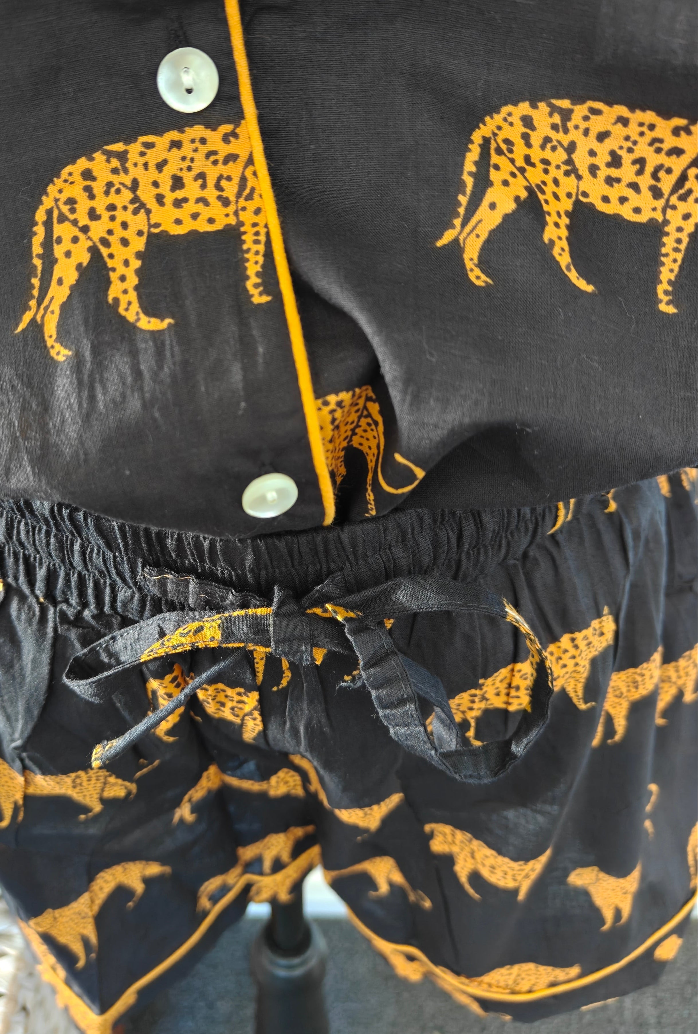 Cheetah | Unisex Cotton Pyjama Set
