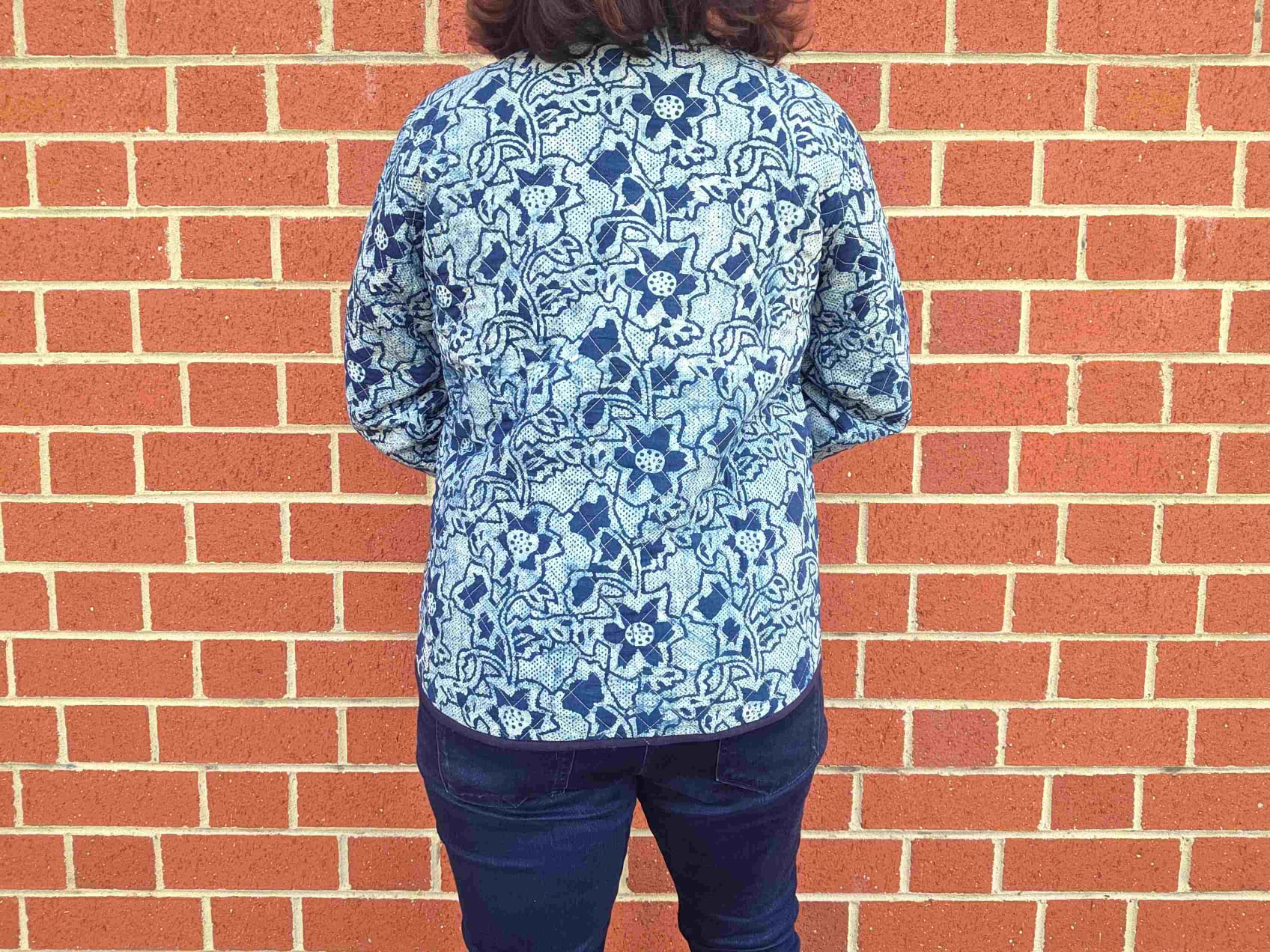 Indya ~ 3 | Indigo Vintage Style | Quilted Cotton Jacket