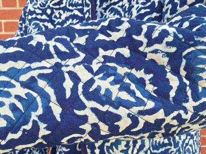 Indya ~ 4 | Indigo Vintage Style | Quilted Cotton Jacket