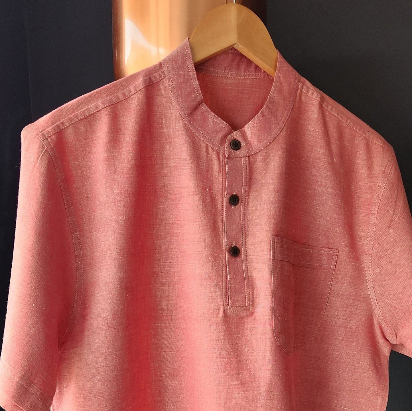 Krish | Khadi Men's Kurta | Collared Top