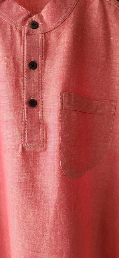 Krish | Khadi Men's Kurta | Collared Top