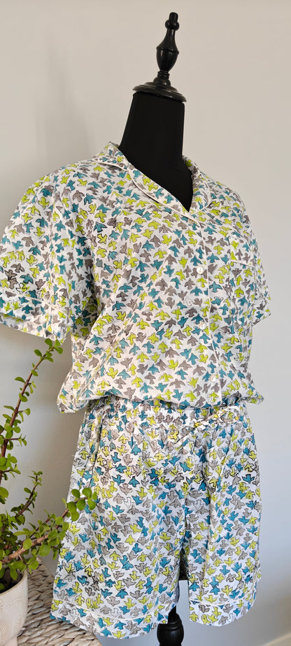 Birds | Unisex Cotton Pyjama Set