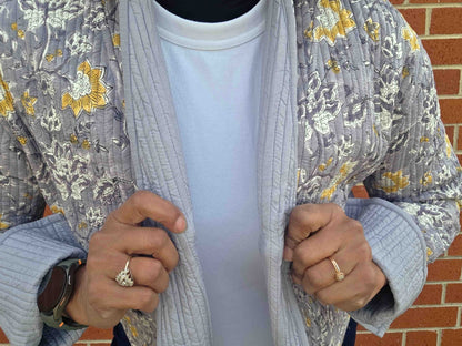 Vrinda | Reversible Cotton Quilted Jacket