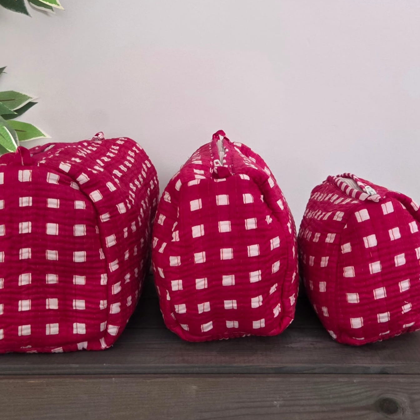 wash bag set cotton