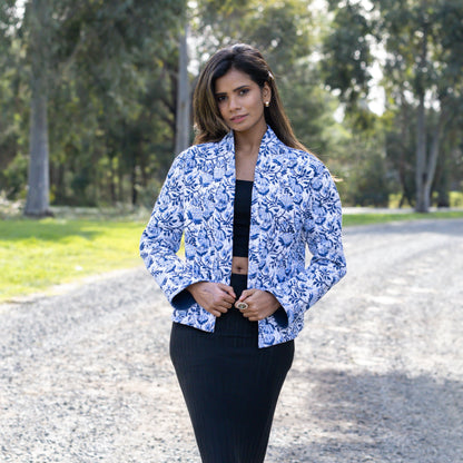 Rasika | Reversible Cotton Quilted Jacket