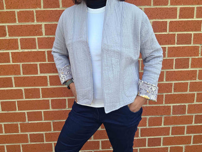 Vrinda | Reversible Cotton Quilted Jacket