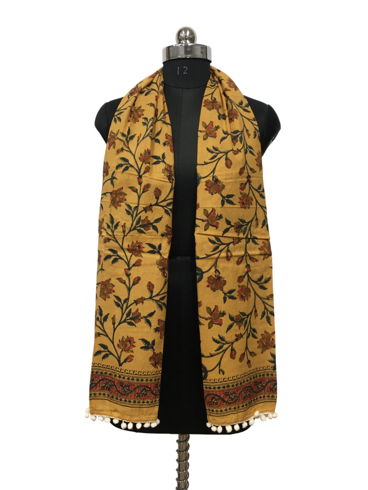 Veena ~ Indian Cotton Scarf